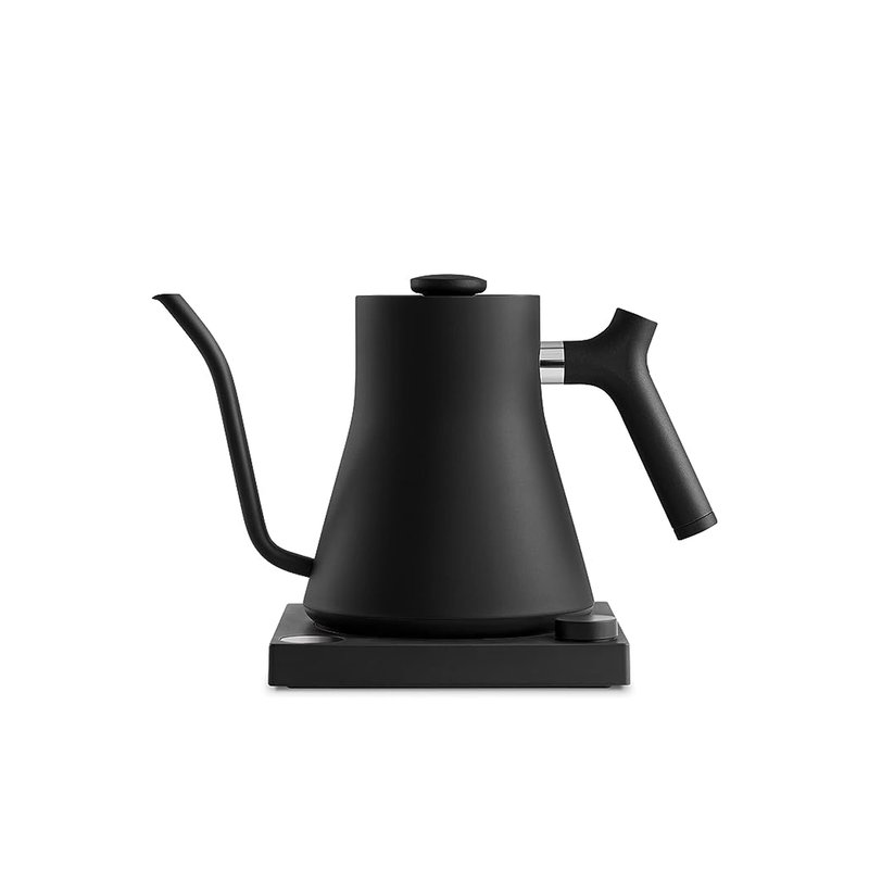 Fellow Kettle - The Fellow Kettle is a precision brewing tool designed for coffee enthusiasts. It offers exact temperature control, making it ideal for designers and makers who appreciate the art of brewing and seek consistent, high-quality results.